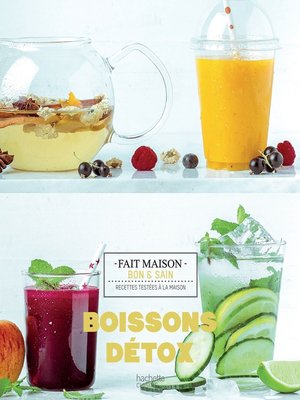 cover image of Boissons détox